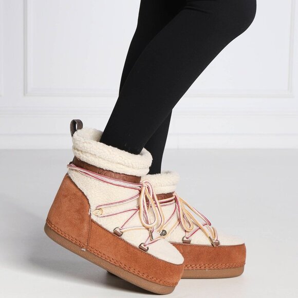 MICHAEL Michael Kors Zelda Sherpa and Faux Suede Boot - Picture 1 of 8